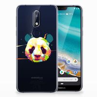 Nokia 7.1 Telefoonhoesje met Naam Panda Color