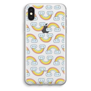 Regenboog: iPhone XS Transparant Hoesje