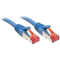 LINDY 47718 RJ45 Netwerkkabel, patchkabel CAT 6 S/FTP 1.50 m Blauw 1 stuk(s) - thumbnail