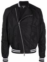 Balmain veste bomber à logo imprimé - Noir