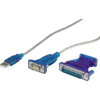 VALUE USB - serieel converter kabel 1.8 m - thumbnail