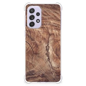 Samsung Galaxy A33 Stevig Telefoonhoesje Tree Trunk