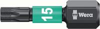 Wera Bit | T15 lengte 25 mm | 1/4 inch C6,3 | impaktor, DC | box met 10 bits | 1 stuk - 05157623001 05157623001