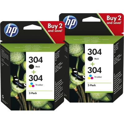 HP 304 Cartridges Duo Combo Pack HP 304 Cartridges Duo Combo Pack