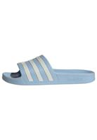 adidas Adilette Aqua Slides dames Teenslipper,Glow Blue/Zero Metalic/Zero Metalic,37 EU