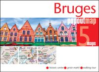 Stadsplattegrond Popout Map Bruges - Brugge | Compass Maps - thumbnail