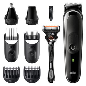 Braun All-in-one Multigroomer 5 MGK5360, 8-in-1 Baardtrimmer Voor Mannen, Haartrimmer, Voor Gezicht, Haar