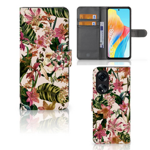 OPPO A98 5G Hoesje Flowers