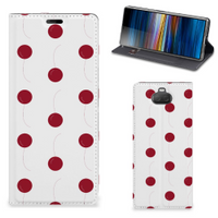 Sony Xperia 10 Plus Flip Style Cover Cherries