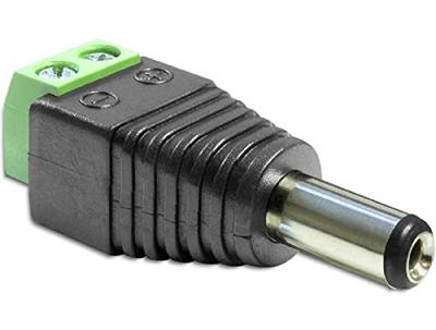 Adapter Delock Terminalblok 2pin -> DC 2,5 x 5,5 mm St