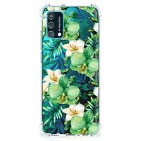 Samsung Galaxy M02s | A02s Case Orchidee Groen - thumbnail