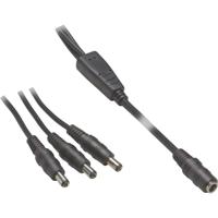 VOLTCRAFT Laagspannings-aansluitkabel Laagspanningsbus - Laagspanningsstekker 5.5 mm 2.5 mm 5.5 mm 2.5 mm 1.10 m 1 stuk(s)