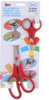 TOM schaar 2 stuks rood