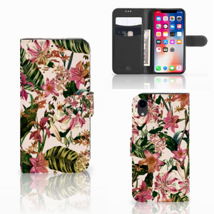 Apple iPhone Xr Hoesje Flowers