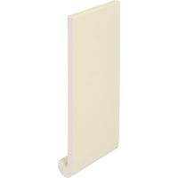 Heering Hardschuim Dakrandpaneel Crème - 150x25x9 (afgerond) (2180)