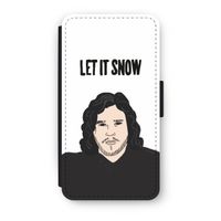 Let It Snow: iPhone XS Flip Hoesje