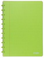 Atoma Trendy schrift, ft A4, 144 bladzijden, commercieel geruit, transparant groen