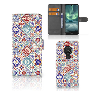 Nokia 7.2 | Nokia 6.2 Bookcase Tiles Color