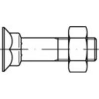 TOOLCRAFT 111782 Verzonken schroeven met vierkante hals M10 40 mm Buitenzeskant DIN 608 Staal 100 stuk(s)