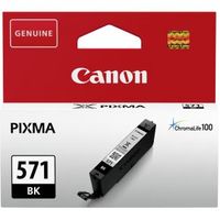 Canon CLI-571BK inktcartridge 1 stuk(s) Origineel Normaal rendement Zwart - thumbnail