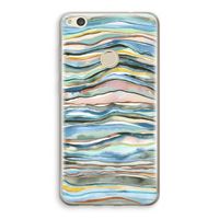 Watercolor Agate: Huawei Ascend P8 Lite (2017) Transparant Hoesje