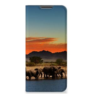 OPPO A54 5G | A74 5G | A93 5G Hoesje maken Olifanten