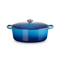 Le Creuset - Signature - Braadpan ovaal 31cm 6,30l Azure - thumbnail