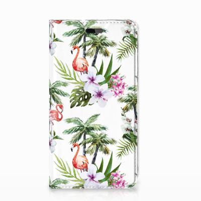 Huawei Y5 | Y6 2017 Hoesje maken Flamingo Palms Huawei Y5 | Y6 2017 Hoesje maken Flamingo Palms