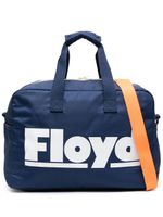 Floyd logo-print zipped holdall - Bleu