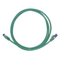 LogiLink C6A055S netwerkkabel Groen 2 m Cat6a S/FTP (S-STP) - thumbnail