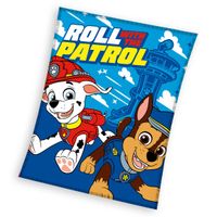 Paw Patrol Fleece plaid Roll 130 x 170 cm blauw - thumbnail