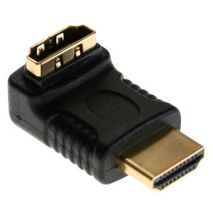 InLine 17600F HDMI HDMI Zwart kabeladapter/verloopstukje