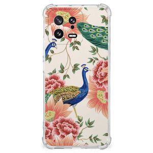 Case Anti-shock voor Xiaomi 13 Pink Peacock