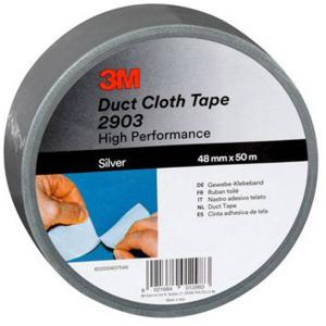 3M 2903D4850B Textieltape 3M 2903 Zwart (l x b) 50 m x 48 mm 1 stuk(s)