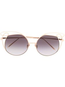 Linda Farrow lunettes de soleil Precious - Or