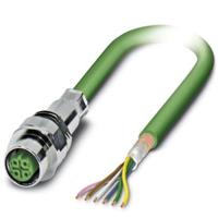 Phoenix Contact 1529742 Sensor/actuator inbouwconnector M12 Aantal polen: 5 Bus, inbouw 0.50 m 1 stuk(s) - thumbnail