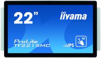 Iiyama ProLite TF2215MC Touchscreen monitor Energielabel: F (A - G) 54.6 cm (21.5 inch) 1920 x 1080 Pixel 16:9 14 ms VGA, HDMI, DisplayPort, Hoofdtelefoon (3.5 - thumbnail