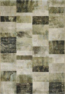 Groen Vloerkleed Laagpolig Dekan 4112, 240x330 Groen Vloerkleed Laagpolig Dekan 4112, 240x330