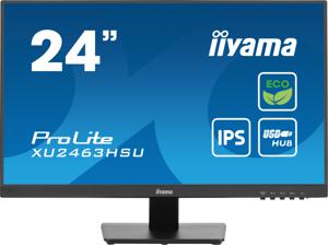 iiyama ProLite XU2463HSU-B1 computer monitor 60,5 cm (23.8") 1920 x 1080 Pixels Full HD LED Zwart