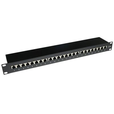 ACT Patchpanel CAT5E shielded 24 poorten met cover