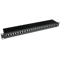 ACT Patchpanel CAT5E shielded 24 poorten met cover