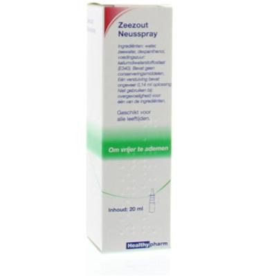 Healthypharm Healthypharm Zeezout Neusspray (20ml) Healthypharm Healthypharm Zeezout Neusspray (20ml)