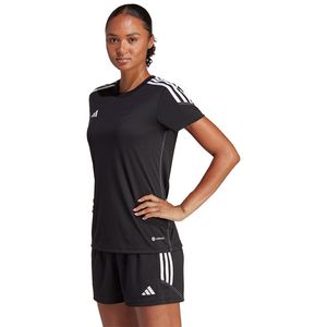 adidas Tiro 23 Club Training Shirt Dames - Opruiming - Kleding - Black - maat S