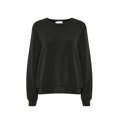 Denim Hunter regular fit sweater zwart