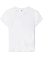 RE/DONE t-shirt Hanes à effet de transparence - Blanc