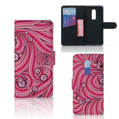 OnePlus 6 Hoesje Swirl Pink OnePlus 6 Hoesje Swirl Pink
