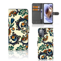 Wallet Case Motorola Moto G31 | G41 Barok Flower - thumbnail