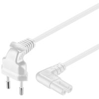 goobay Eurostekker > C7 90° kabel 1 meter