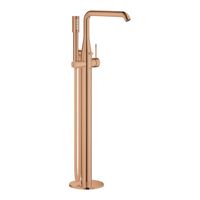 GROHE Essence New Afbouwdeel vrijstaande badkraan - omstel - draaibare uitloop 27.7cm - handdouche - doucheslang - warm sunset 23491DA1