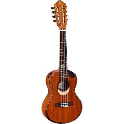 Ortega Eclipse Series Eclipse-TE8 8-snarige Tenor Ukelele met gigbag Ortega Eclipse Series Eclipse-TE8 8-snarige Tenor Ukelele met gigbag